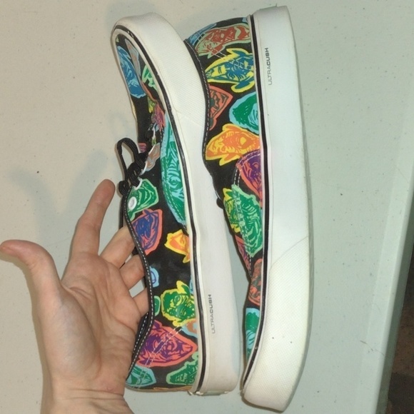 Vans Vault Rich Jacobs Faces Ultra-Cush Art Shoes size 11 - Picture 8 of 13